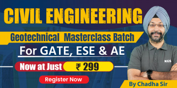 Civil Engineering Geotechnical Masterclass Batch by Amanpreet Sir