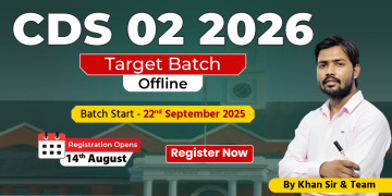 CDS 2 2026 Target Batch (Dehradun Offline)
